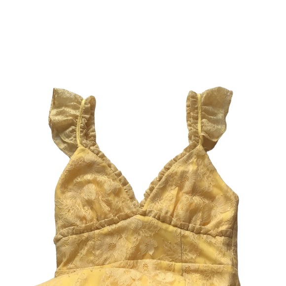 Revolve Majorelle Draven Midi Dress Yellow, size S - Picture 5 of 14